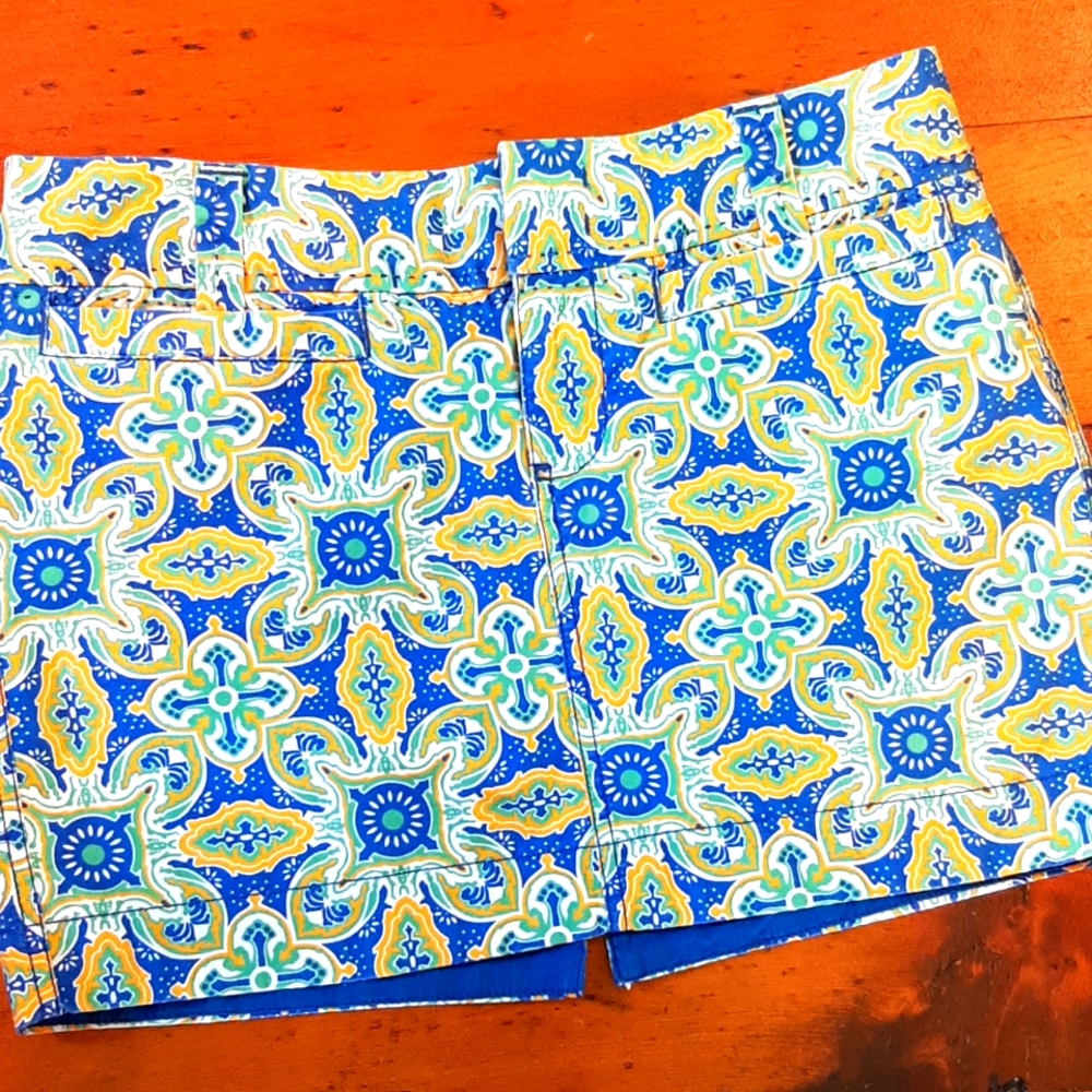 Old Navy cotton print mini skirt